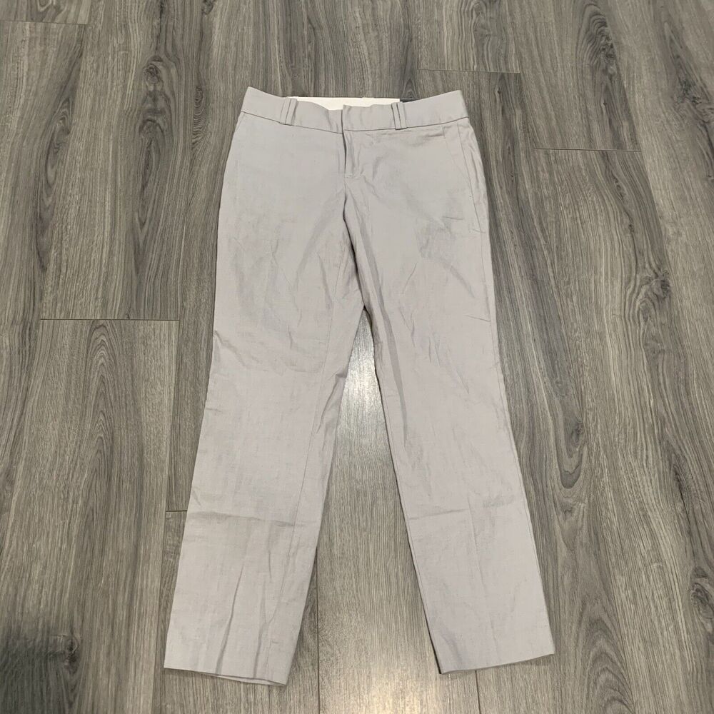 NEW Banana Republic Martin Fit Gray Chino Pants Trousers Size 6